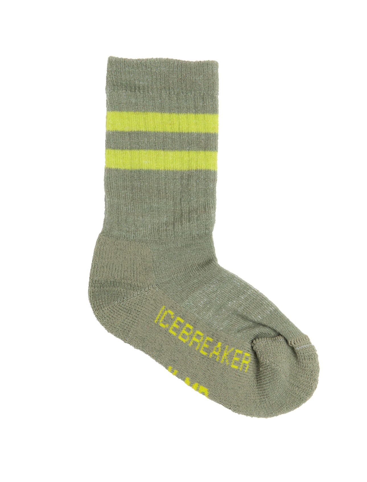 Icebreaker Kids Merino Blend Hike Light Crew Socks - Lichen