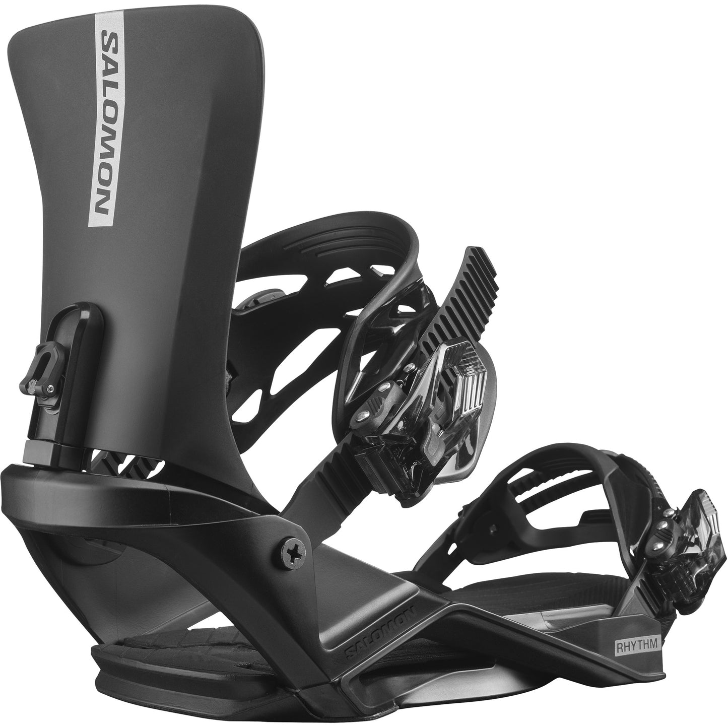 Salomon Rhythm Unisex Snowboard Bindings - Black