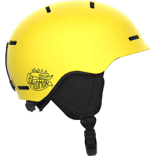 Salomon Orka Junior Helmet - Vibrant Yellow