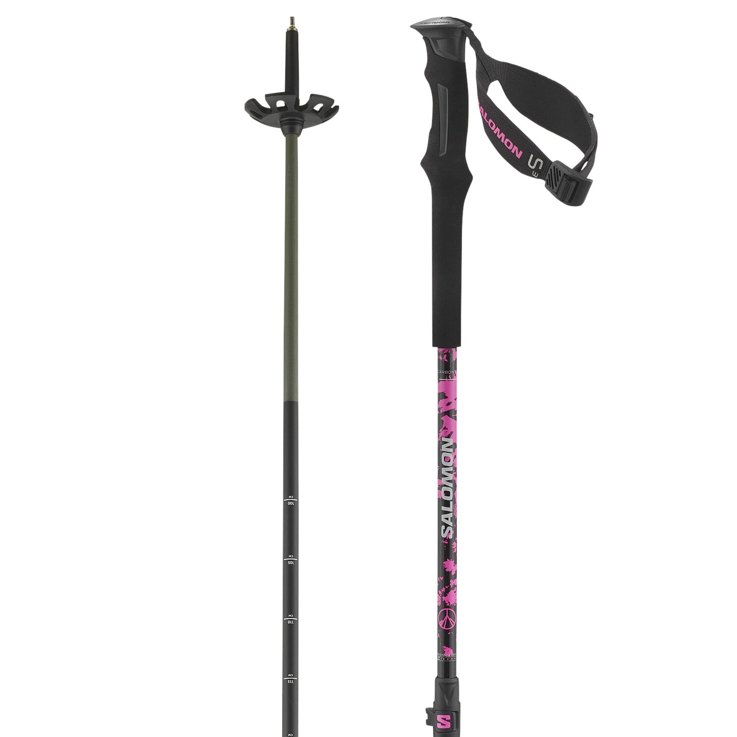 Salomon QST Carbon S3 Unisex Alpine Ski Poles