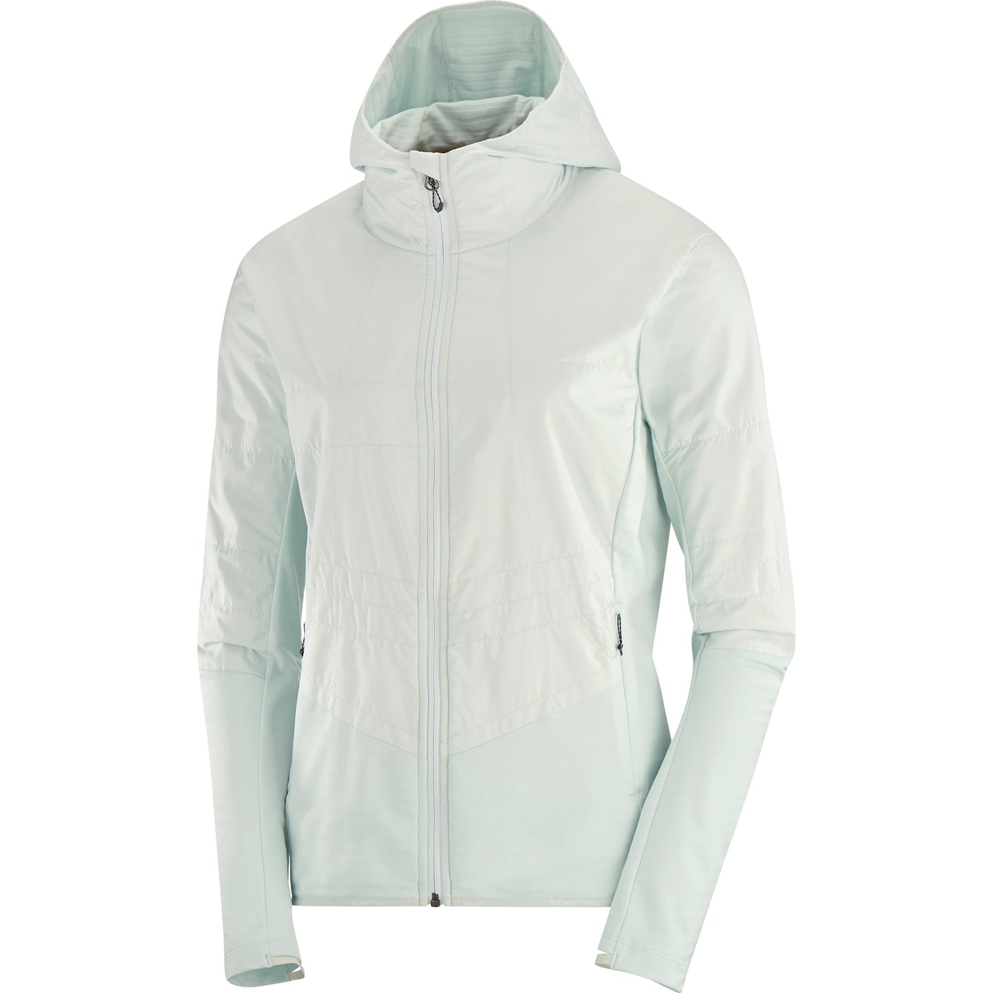 Salomon Outline Womens All Season Hybrid Jacket - Misty Blue