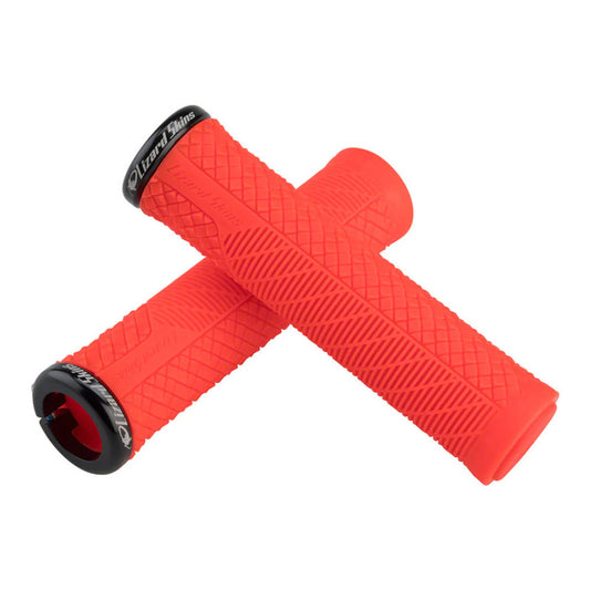 LIZARD SKIN CHARGER EVO LOCK ON GRIP - FIRE RED