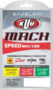 Kuu Mach+ 3 Temp Ski Wax - 180gr