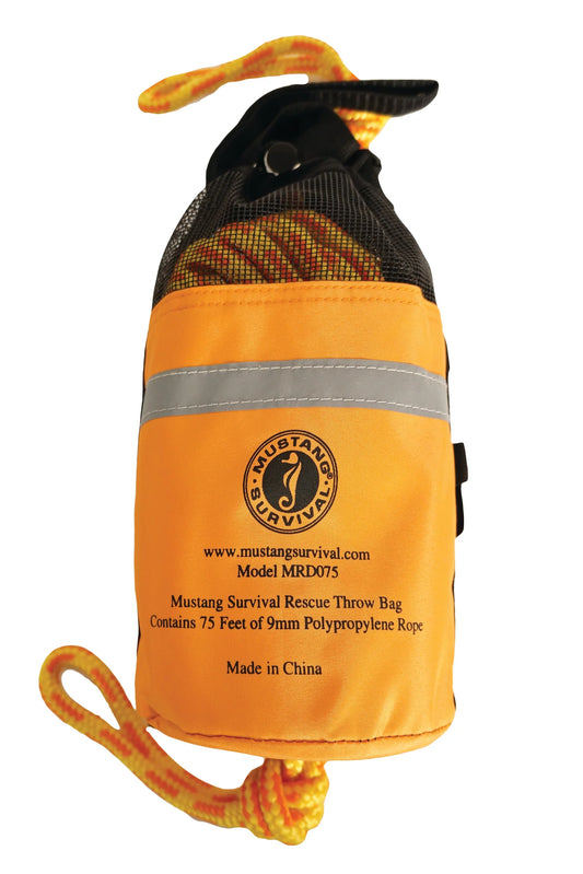 Mustang Survival Throw Bag with 75' Rope