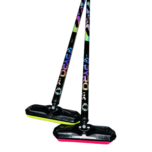 Olson Specialty Flat Shaft Fiberlite Pyro Curling Brush