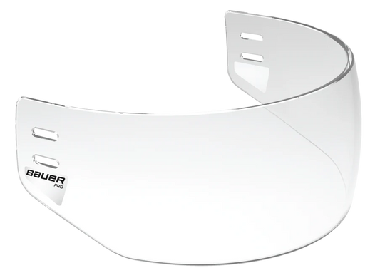 Bauer Pro Straight Clear Visor