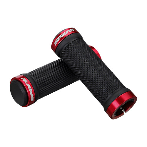 Spank Spoon Grom Grips 100mm - Red