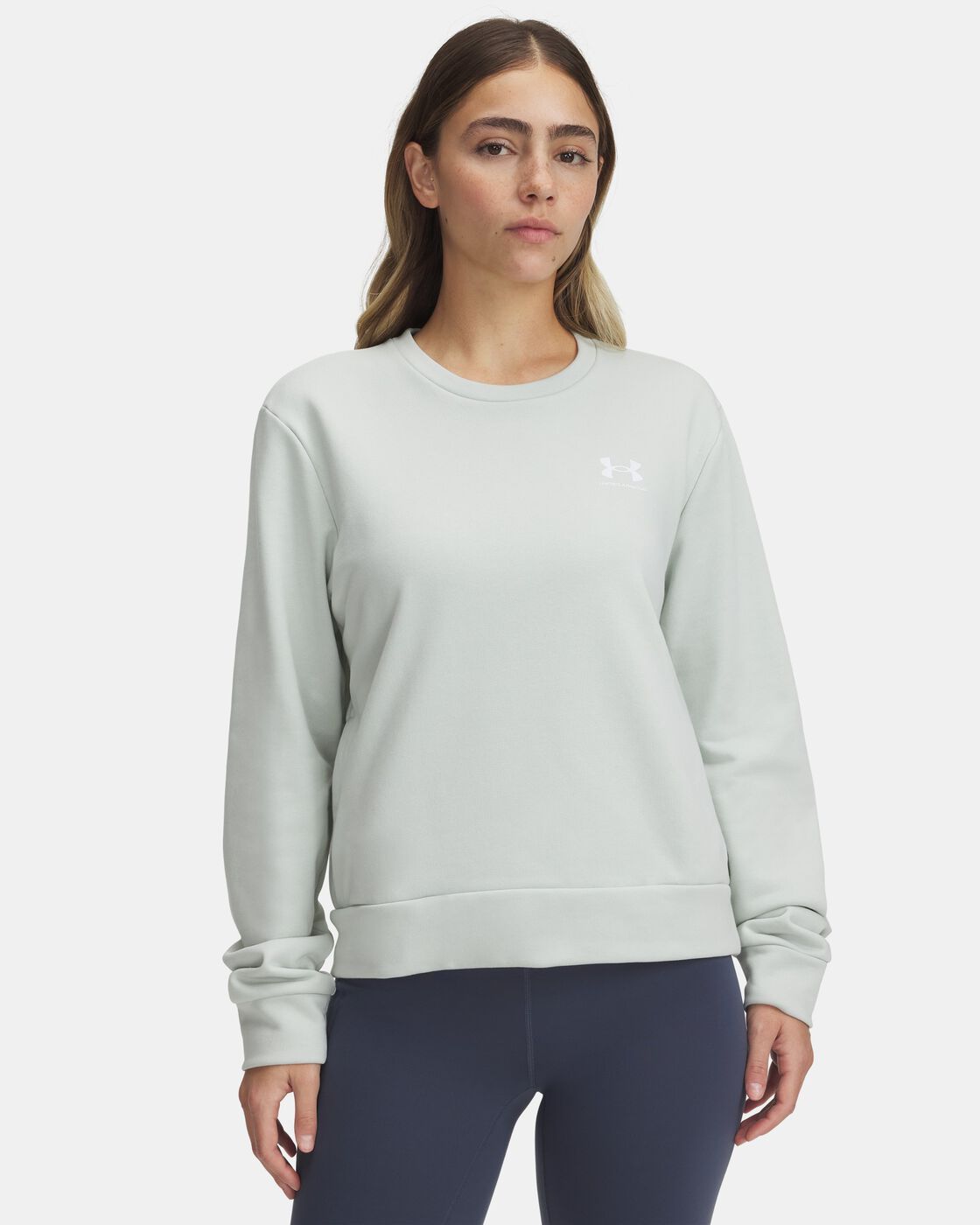 Under Armour Rival Terry Womens Crew Sweatshirt