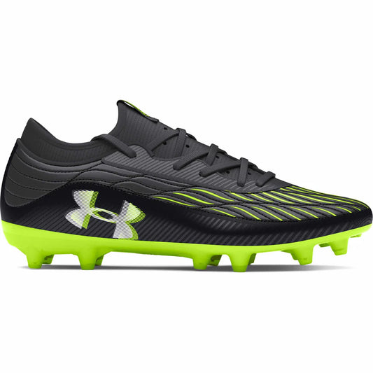 Under Armour Magnetico Select 4 FG Soccer Cleats - Black & Green