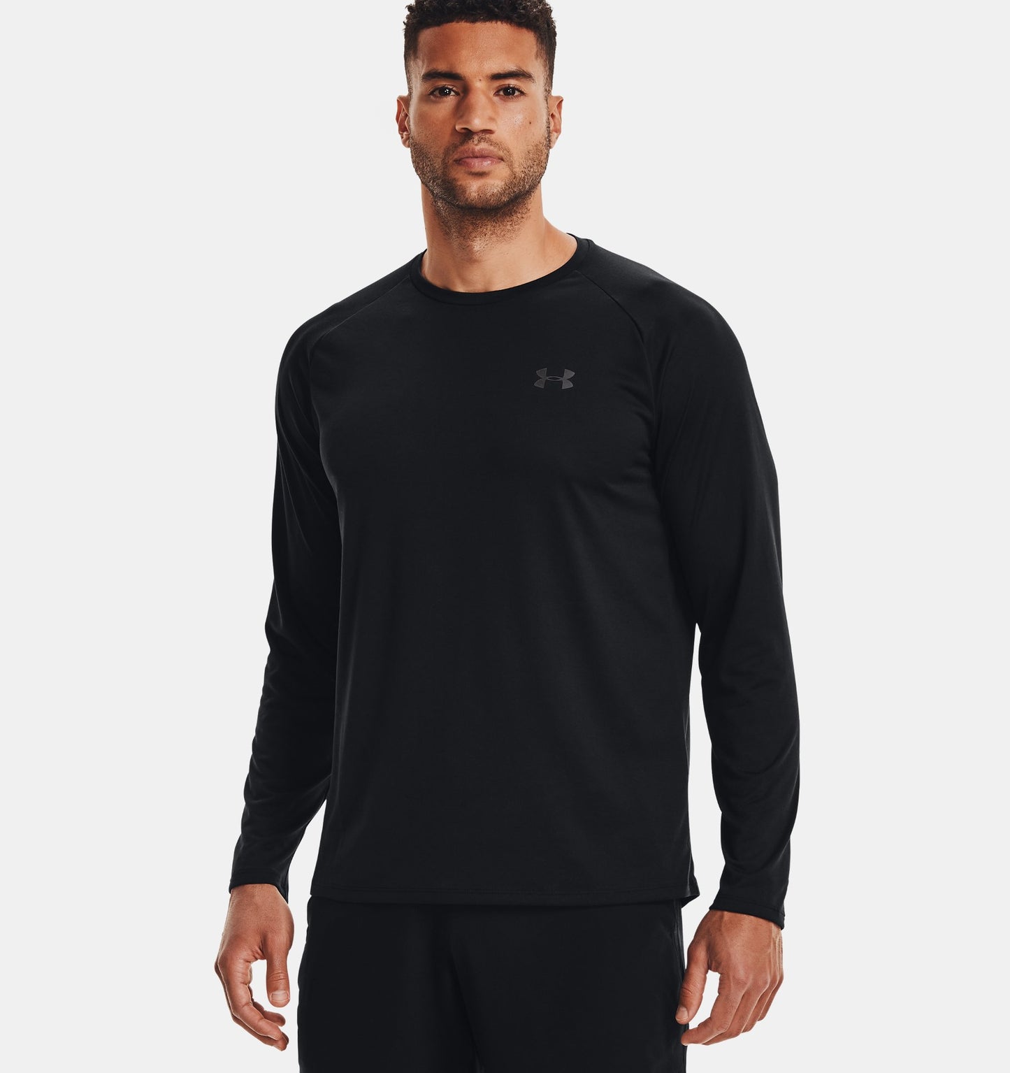 Under Armour Men's UA Tech Long Sleeve - Black