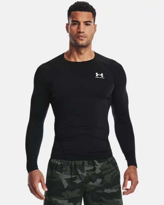 Under Armour Men's HeatGear® Long Sleeve - Black