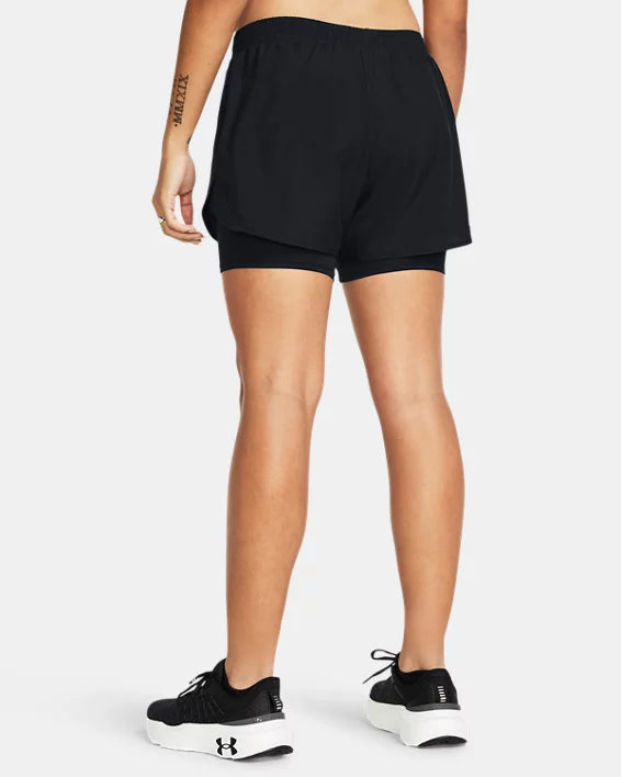 Under Armour Women's UA Fly-By 2-in-1 Shorts