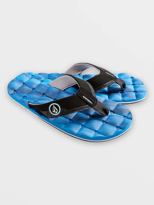 Volcom Recliner Youth Sandals - Marina Blue