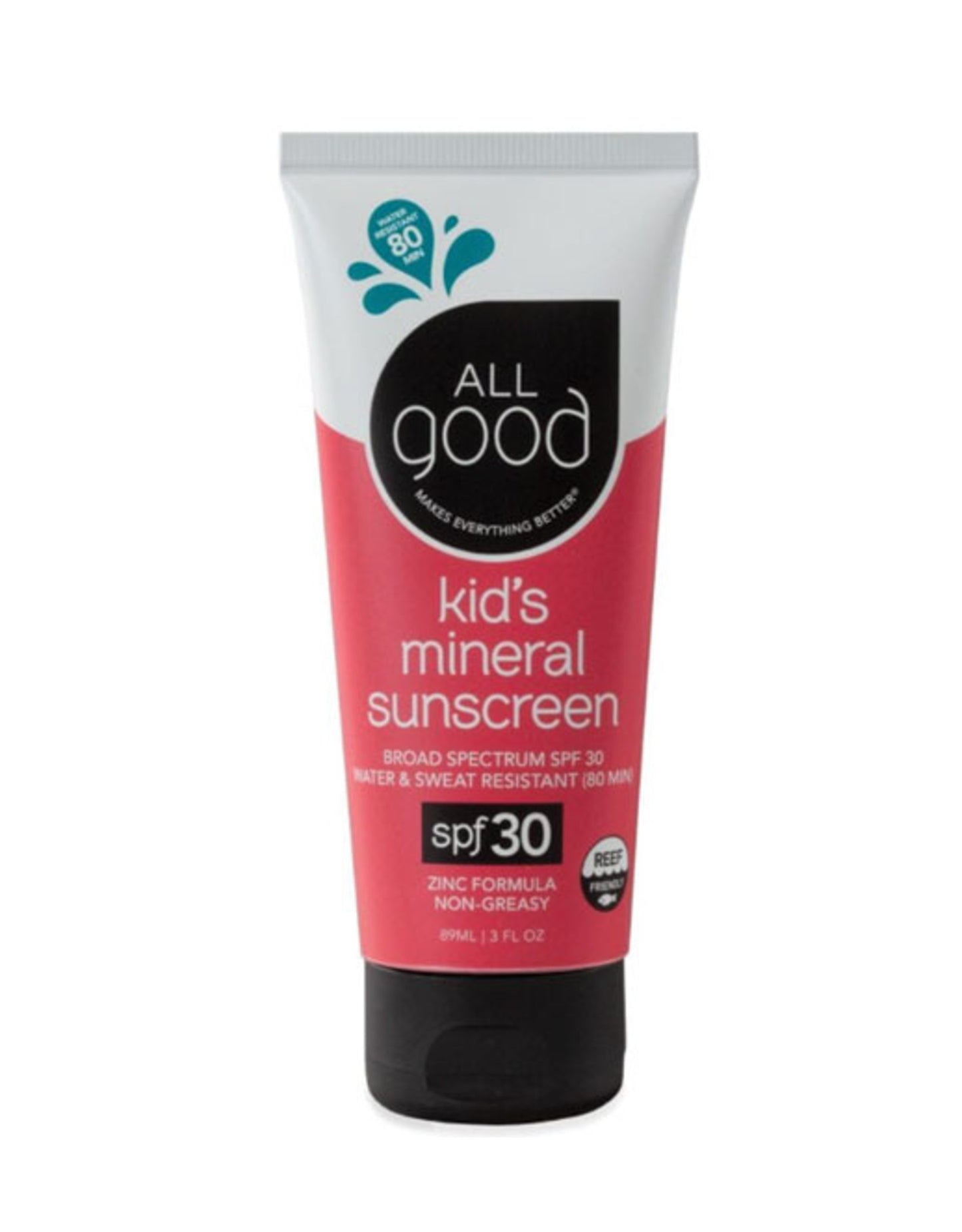 All Good Kids Mineral Sunscreen SPF30 Tube 89ml