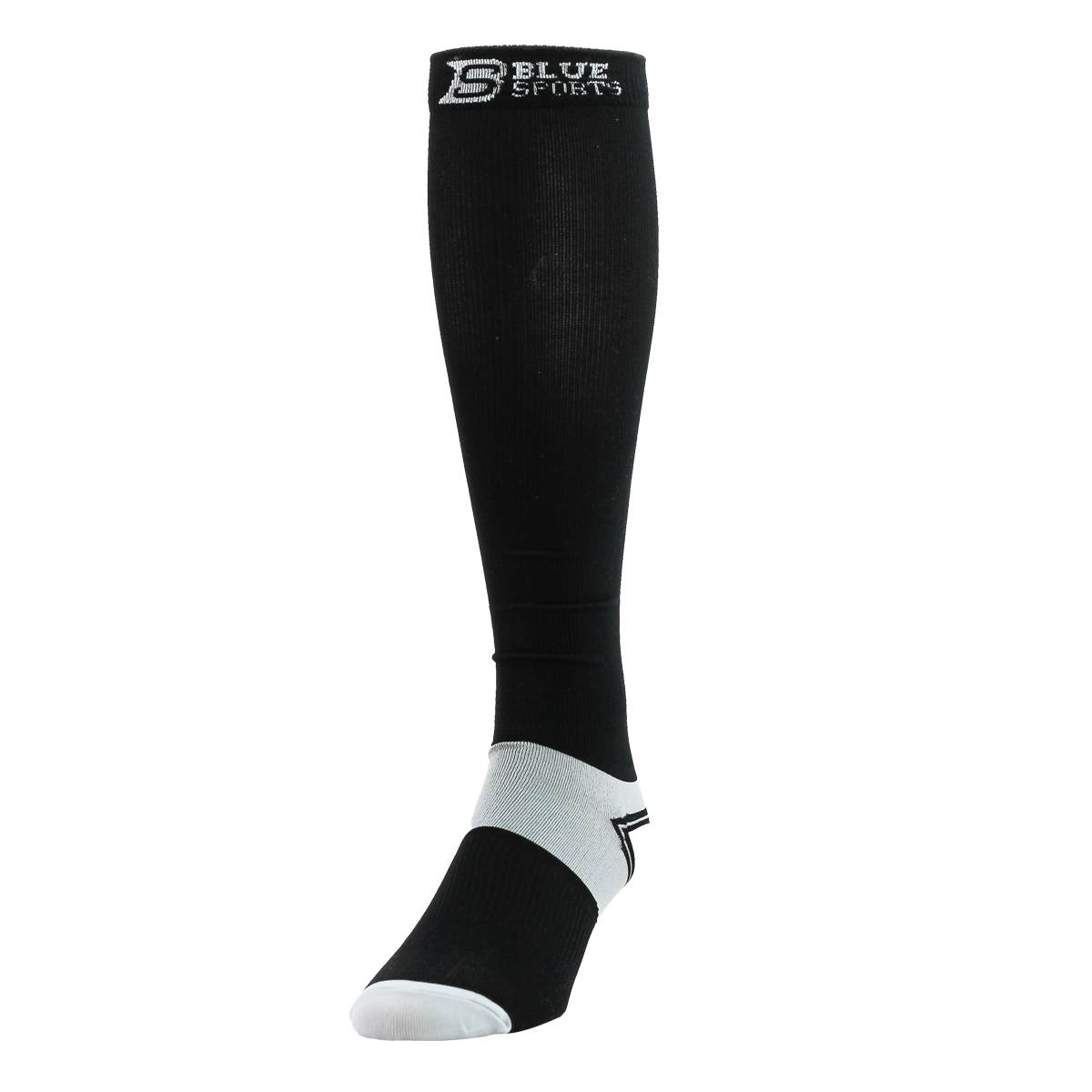 Blue Sports Pro Compression Socks - Senior