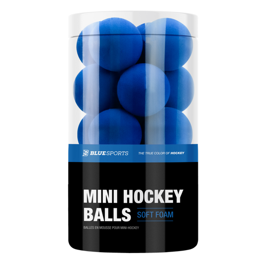 Blue Sport Mini Hockey Balls