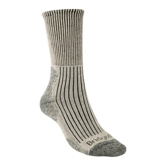 Bridgedale Women's Hike Lightweight Merino Comfort Boot Sock - Stone Grey