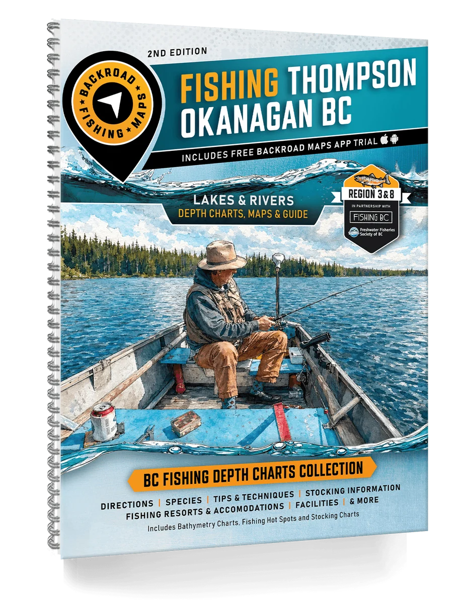 Backroad Mapbooks Thompson/Okanagan Region Lakes And Rivers 2nd Edition