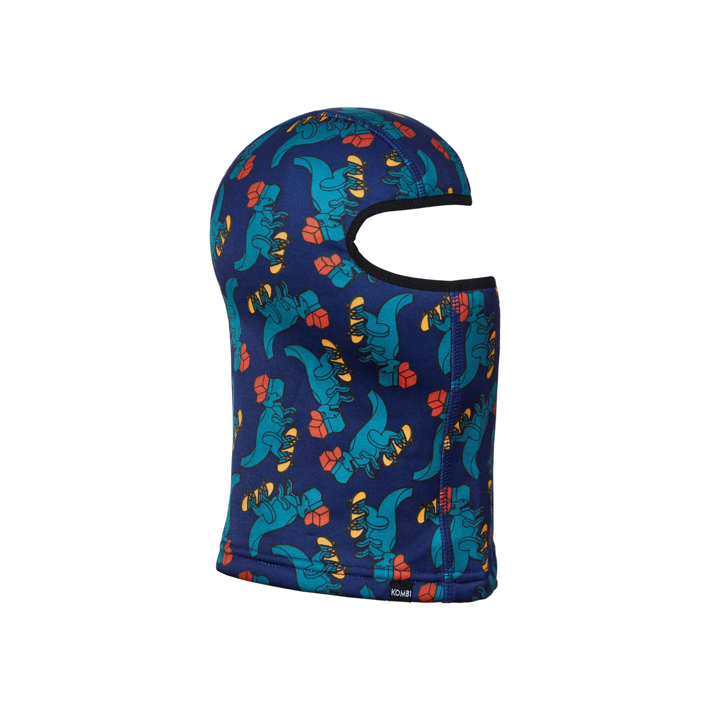 Kombi Velvet Fleece Childrens Balaclava - Gaming Dino