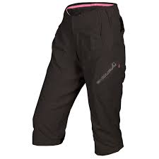 Endura Womens Hummvee Lite 3/4 -  Black