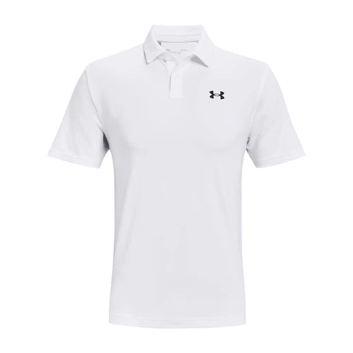 Under Armour Mens Tee to Green Polo - White