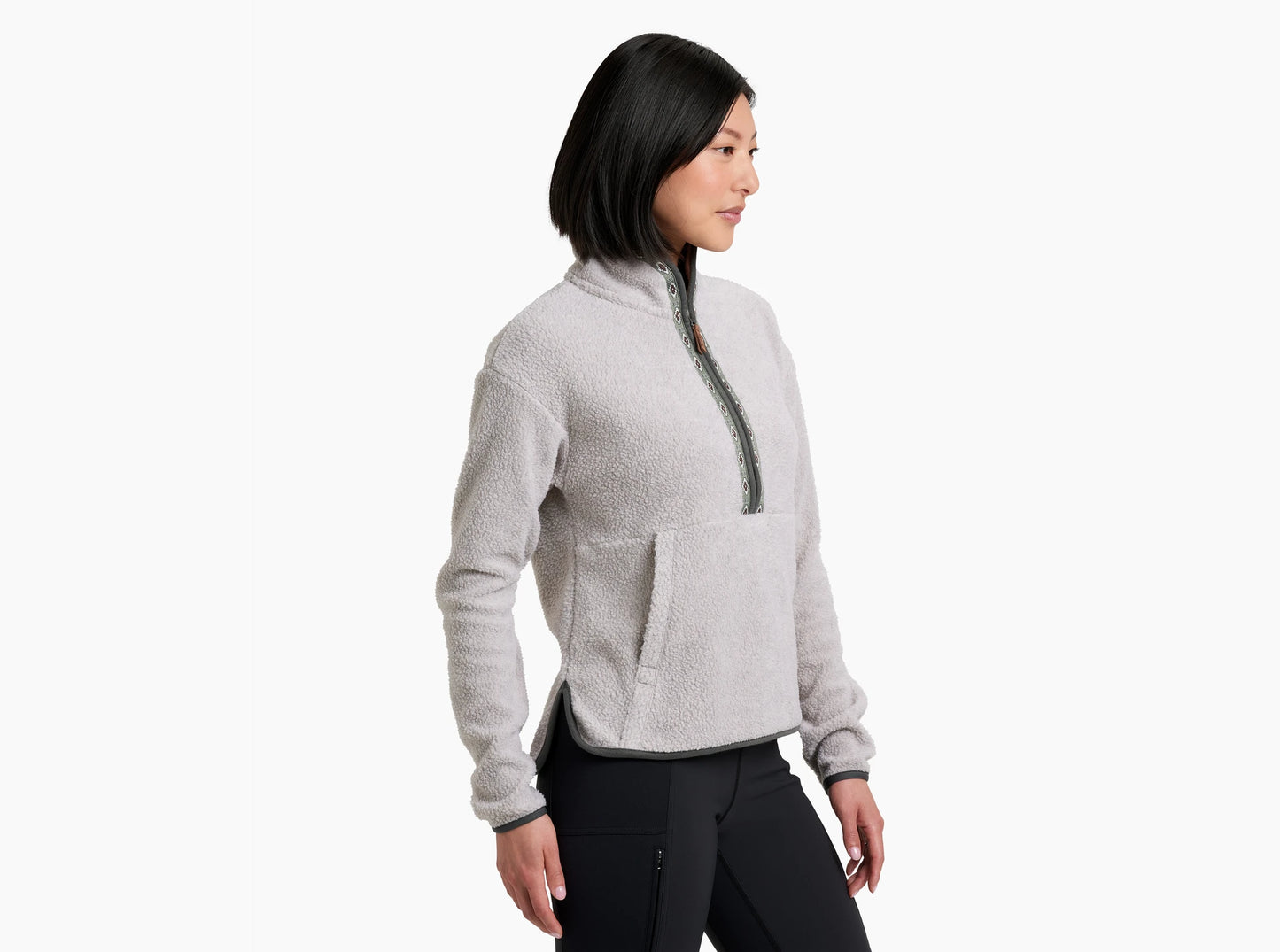 Kuhl Women’s Hygge Half Zip - Natural