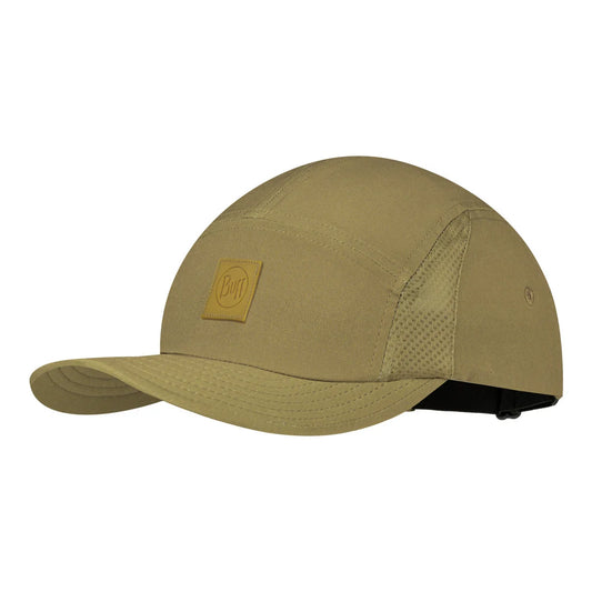 Buff 5 Panel Go Cap -Solid Fawn