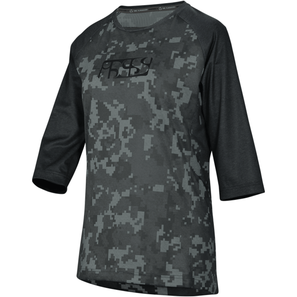 IXS Carve Women's Jersey - Black Camo