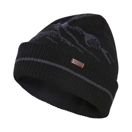 Kombi Sunshine Jacquard Junior Toque - Black