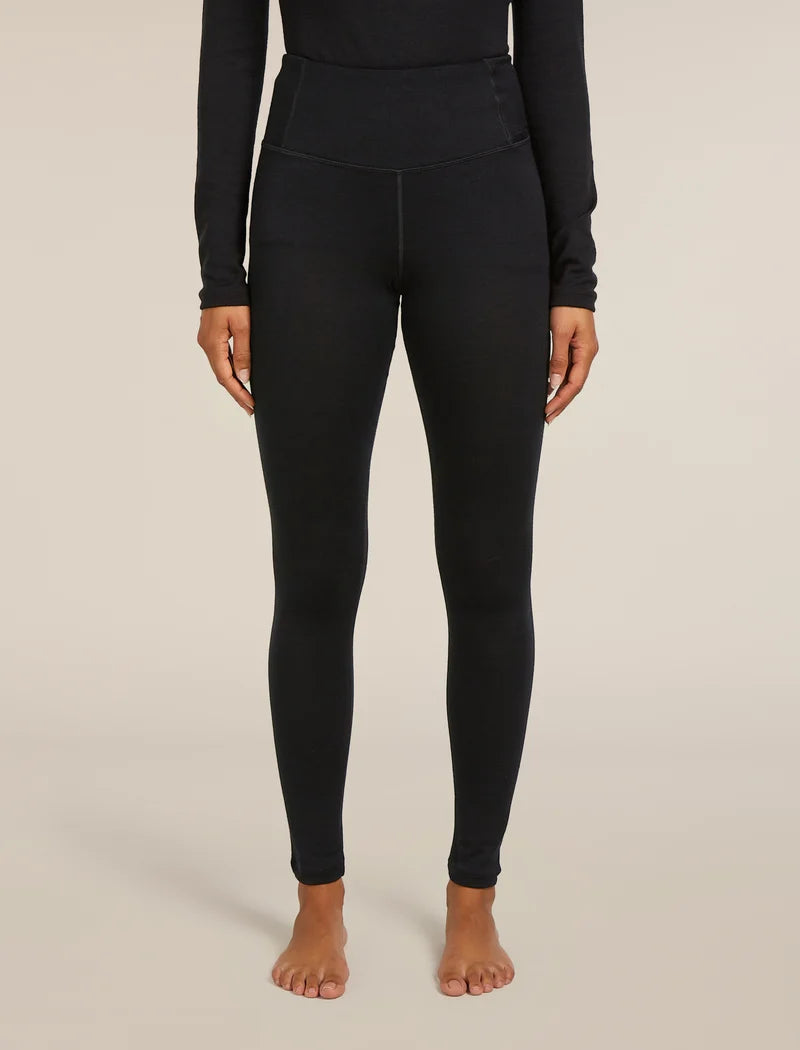 Icebreaker Women's Merino 260 Tech High Rise Thermal Leggings