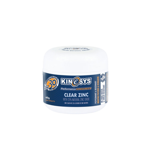 KINeSYS SPF 30 Clear Zinc with 25% Zinc Oxide
