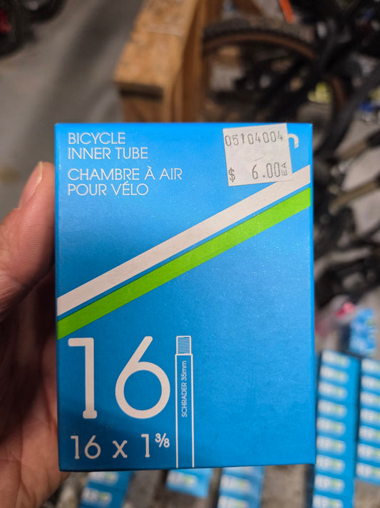 49°N 16" x 1 ⅜ Schrader Valve 35mm Inner Tube