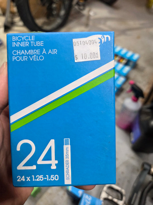 49°N 24" x 1.50-2.00 Schrader Valve 35mm Inner Tube