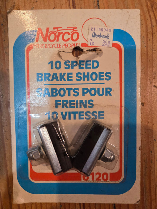 Vintage Norco 10 Speed Brake Shoes