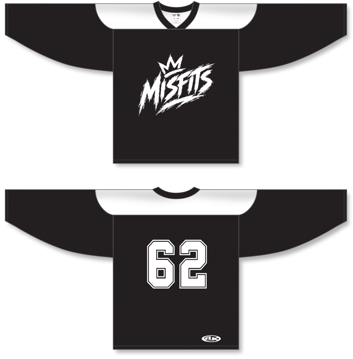 Athletic Knit Misfits Custom Hockey Jerseys