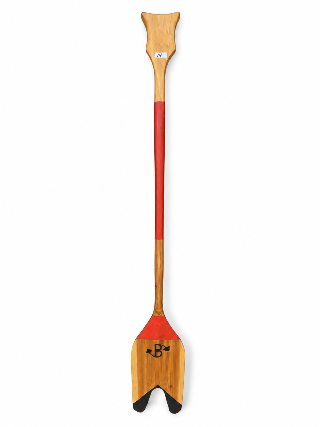 Ben Bergeron Custom Fir Helmsman Paddle