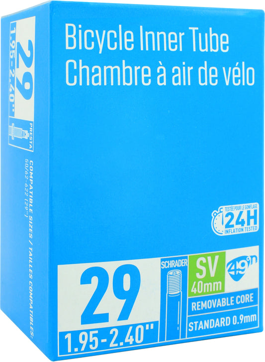49N Bicycle Inner Tube 29 x 1.95-2.4 Schrader Valve
