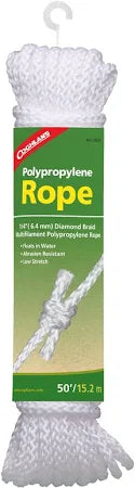 Coghlans Polypropylene Rope 1/4″ 50′