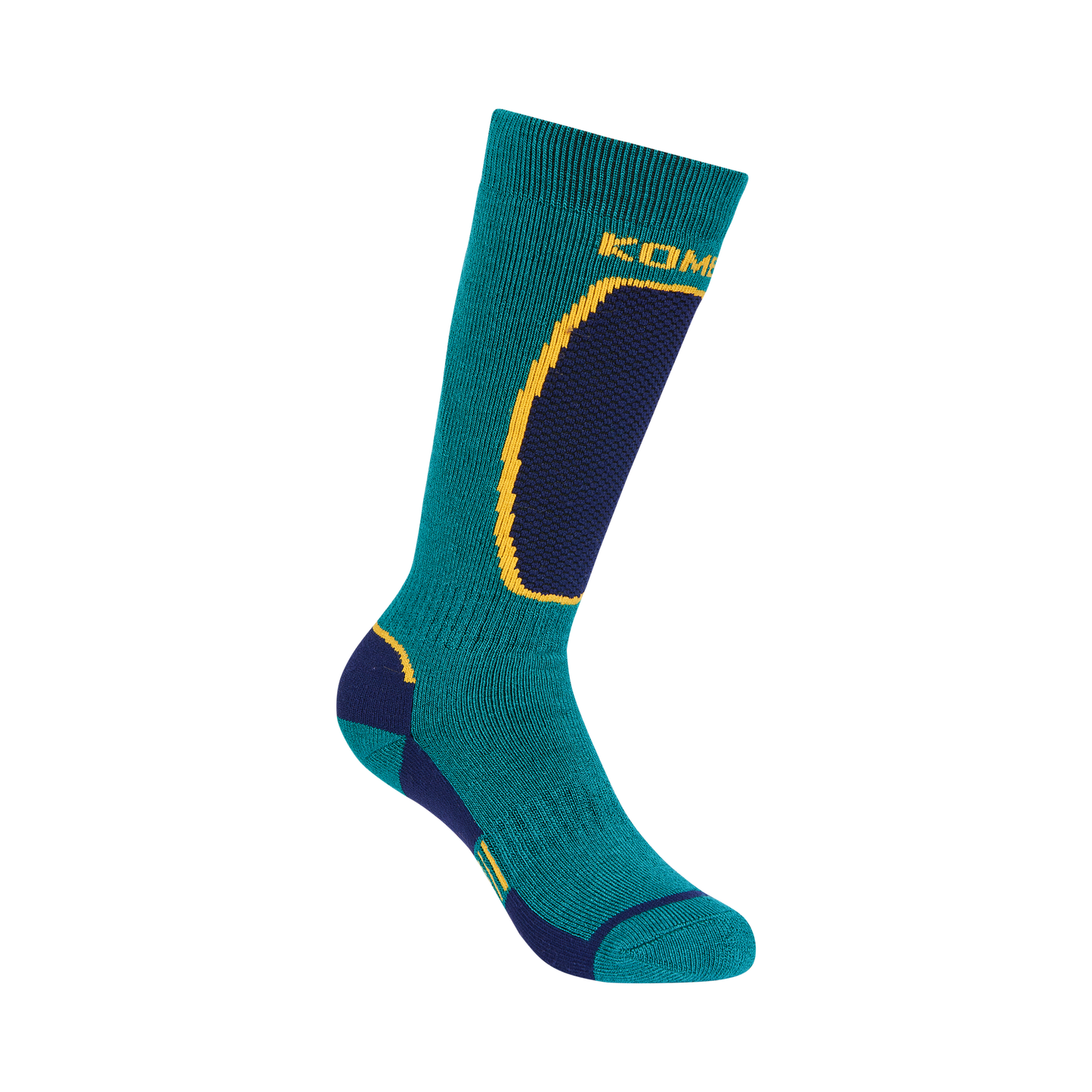 Kombi The Brave Junior Ski Socks - Deep Lake