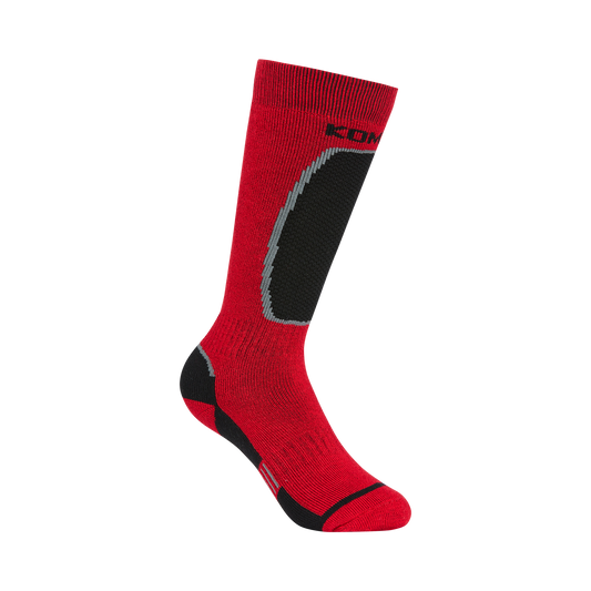 Kombi The Brave Junior Ski Socks - Barn Red