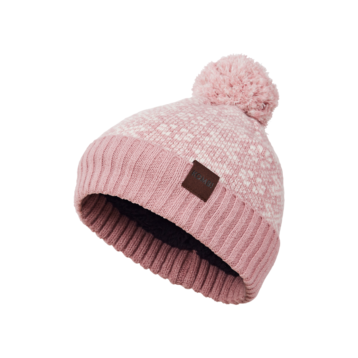 Kombi Adult Scandi Jacquard Toque - Nostalgia Rose