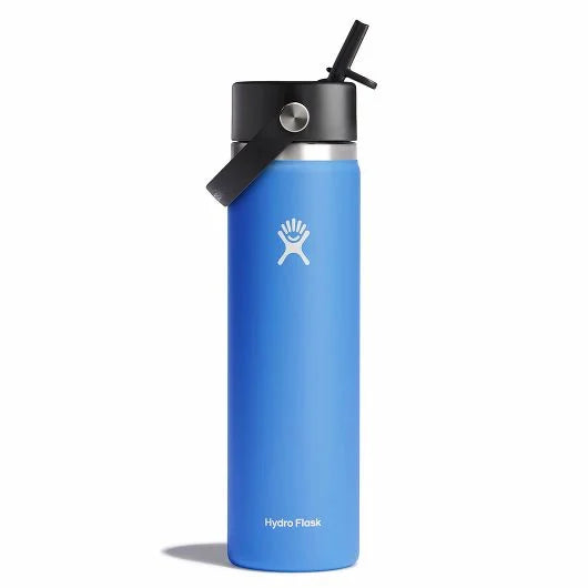 Hydroflask 24oz Wide Mouth Bottle with Flex Straw Cap