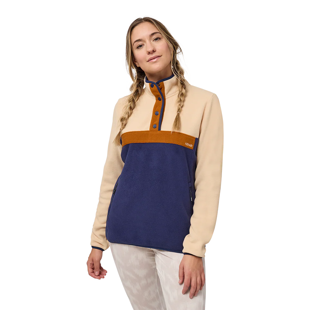 Kombi Womens Polartec Horizon Snap Fleece