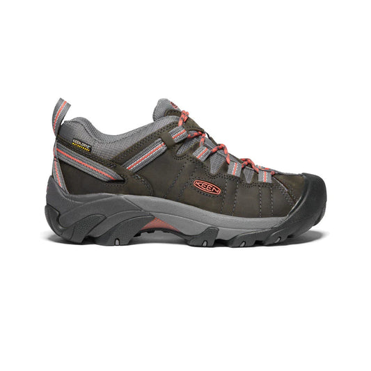 Keen Targhee II Women's Waterproof Hiking Shoes - Magnet/Coral