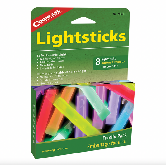 Coghlans 4" Lightsticks - Family Pack
