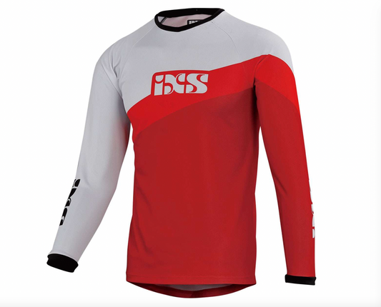 IXS Race 8.1 Youth DH Jersey - RED/WHT