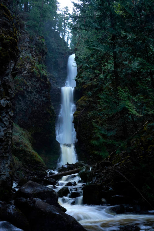 Triple Decker Falls (Framed Photograph 11x14)