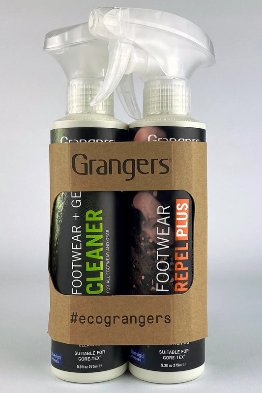 Grangers Footwear Twin Pack - Cleaner & Repel Plus