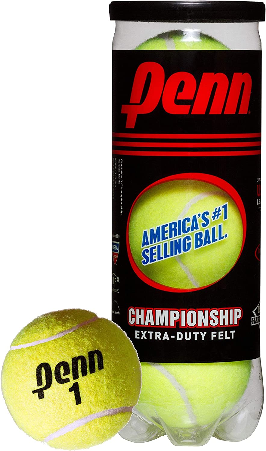 Penn Championship Extra Duty Felt Tennis Balls - 3 Pack